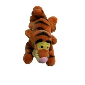 Disney The Walt Disney Company Laying Down Curling Tail Tigger 15 inch Plush